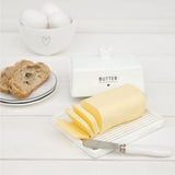 BC Butterdose weiss mit Herz