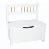 Kinder Holzbank mit Stauraum