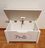 Kinder Holzbank mit Stauraum