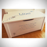 Kinder Holzbank mit Stauraum